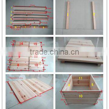 Hot sell top quality honey beehive and frames for beekeeping