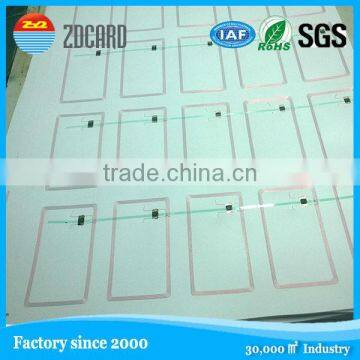 manufacturer 13.56mhz hf inlay rfid inlay for rfid stickers