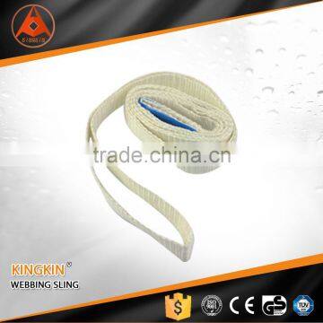 single layer loop type soft lifting slings lifting belt sling lifting sling for lashing