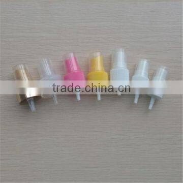 2015 hot sale ISO Certificated high quality plastic screw micro fine mist pump water sprayer