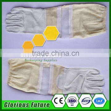 Bee Honey Farm Equipment Gloves Ventilate Beekeeper Protection Gloves For Sale