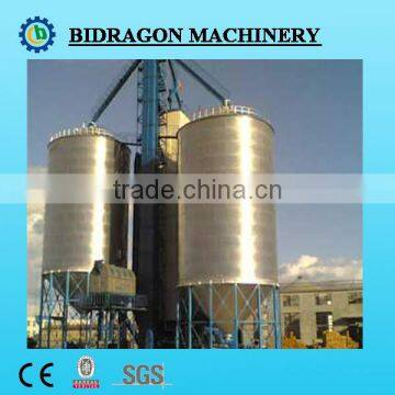 rice husk storage steel silos