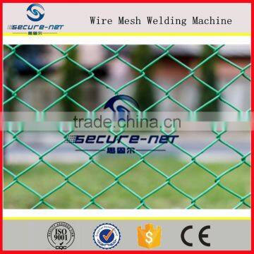 Stadium Chain Link Fence with High Quality Galvanized Diamond Fence Panels PVC Coated