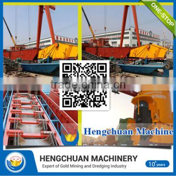 New product sand mining dredger boat With Bottom Price