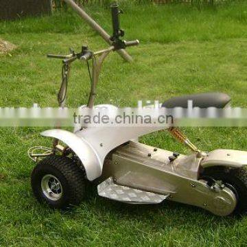 Single seat electric golf car