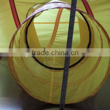 2016pop up Arrive T Style Cat Tunnel Pet Toy Wholesale Candy Color Polytser Cat Tunnel photo-4