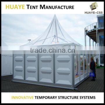 Best Quality Pagoda Clear Roof Tent for Wedding Reception Marquee
