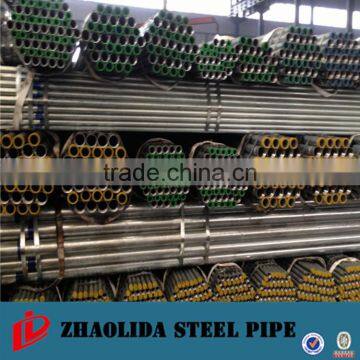 Multifunctional threaded Hot dipped galvanized round steel pipe for water use China factory for wholesales