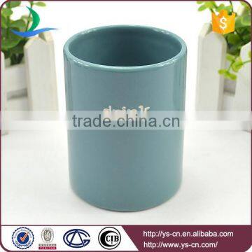 Wholesale 5pcs Blue Ceramic Bathroom Toilet Sets photo-4