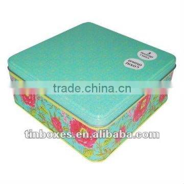 wholesale matt biscuit tin box manufacturer