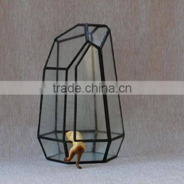 Micro Landscape Plant Glass Greenhouse Clear Geometric Terrarium photo-5