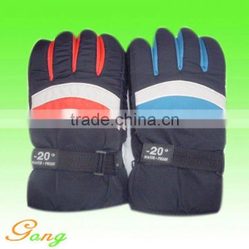 100% Pplyester Taslon Ski Gloves