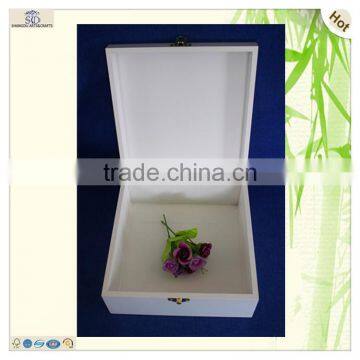 Decorating Lighted Plain Craft Wooden Pen Box photo-3