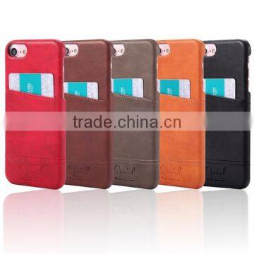 Leather Hard Phone Case With Card Slot For IPhone7 photo-6