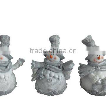 2014 New Handmade Resin Christmas Snowmen for Sale photo-2