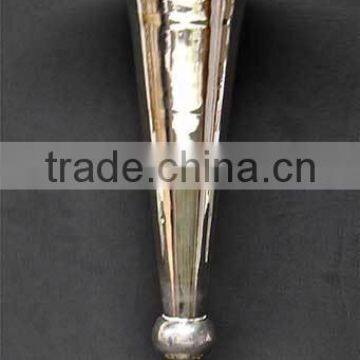 nickle plated tall centerpiece trumpet