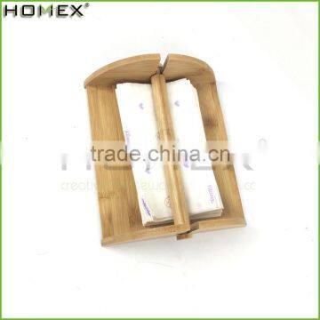 Table Bamboo Napkin Holder Napkin Caddy Homex BSCI/Factory photo-5