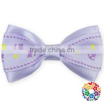 Chevron Knot Baby Girl Different Types Of Ribbons Custom Baby Hairbows photo-2