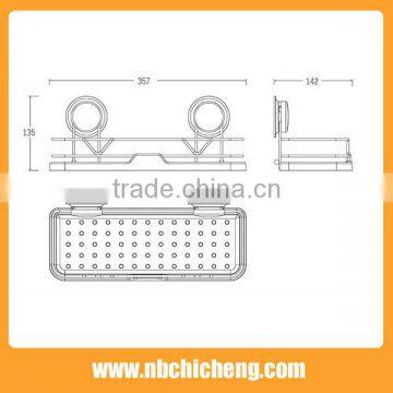 Multifunction High Quality Commodity Shelf Display Racks Display Shelf Plastic Wall Holder photo-3