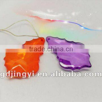 Clear Acrylic Diamond Shape Crystal Bead Accessories Hanging Wedding Decorations photo-3