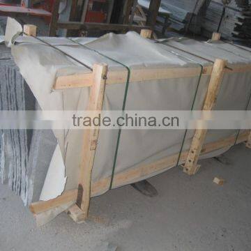 China Padang Dark Seame Black G654 Granite Flamed and Brushed Small Slabs photo-2