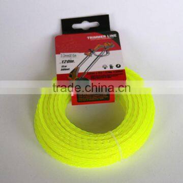 Wholesale Twisted Nylon Monofilament Garden Grass Trimmer Line Nylon Twisting Trimmer Line photo-5