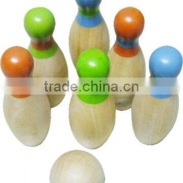 Item No.: WTC3108 Bowling / Wooden Toy / Wooden Bowling