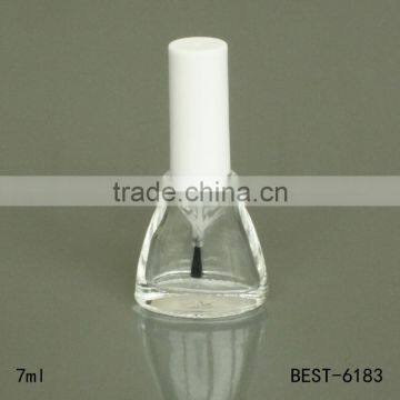 6ml Mini Square Glass Nail Brush Bottle Acrylic Nail Art Brushes for Cosmetic photo-6