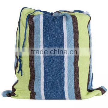 Green and Blue 290x100cm Single Size Hammock With Carry Bag photo-2