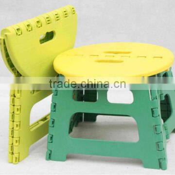 PP Plastic Household Portable Small Seat/high Quality Foldable Step Stool/kids Folding Step Stool photo-5