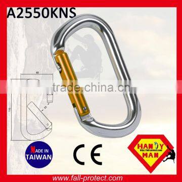 25KN With CE Certificate O Type Aluminum Carabiner For Wild Sports photo-3