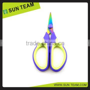 SC201T 5-1/2" Colorful beauty titanium coated mini scissors