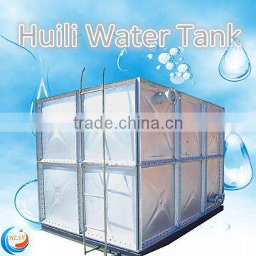 5000 liters galvanized steel water tank with water tank level gauge