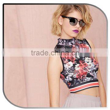 AZTEC FRINGE FLORAL PRINT WOMEN TOPS AND BLOUSES photo-3