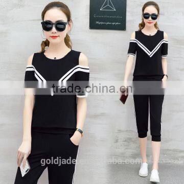 Customized Women's Fitness Sports Tracksuit Running Suit for Women photo-6