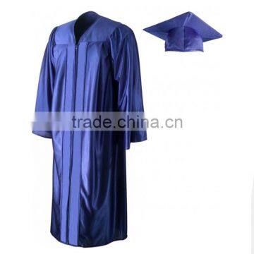 Polyester university gown with cap full set