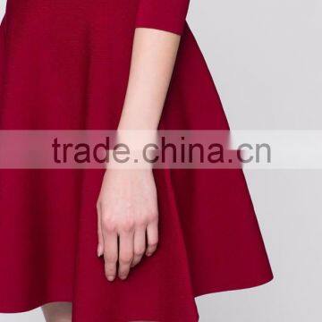 Women Fashion Dresses Winter 2017Knee Length Dress Patterns photo-5