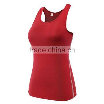 Wholesale Quick Dry Athletic Fitness Womens Workout Sport Tank Tops photo-2