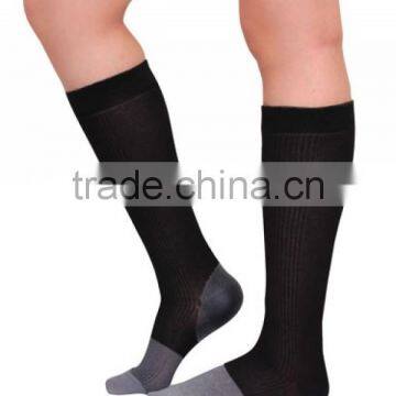 360 DEN Bamboo charcoal yarn heel gel padded compression socks