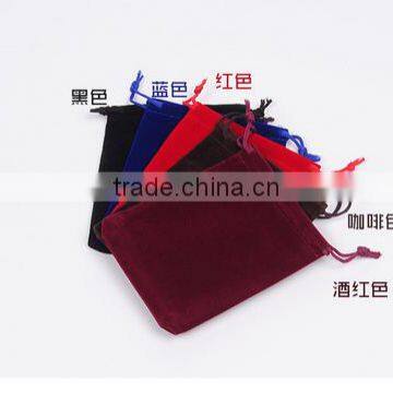 2016 custom logo velvet pouch jewelry bags mix sizes velvet drawstring bags for jewelry package promotional jewelry gifts