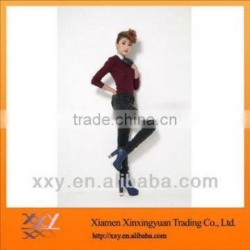 2012 New Stylish Vintage Jeans Pants Women Dark Color