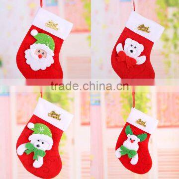 HD2040,Crazy Selling Fancy Design Christmas Decorative Sock