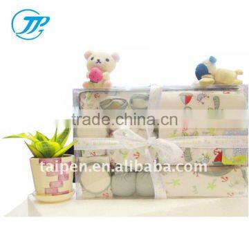 Wholesale Lovely Classical Baby Clothing Gift Set 6 pcs New Born Baby Gift Set For 0-3M