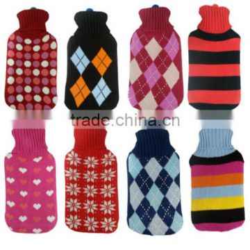 wholesale Keeping warm hot water bag with knitted outerwear