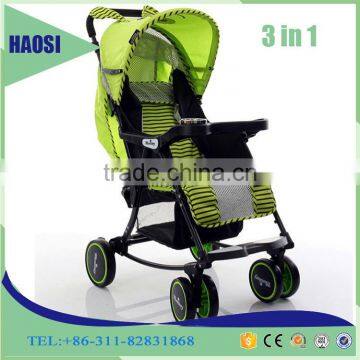 Baby Swing Bed Baby Carriage 3-in-1 Baby Stroller photo-4