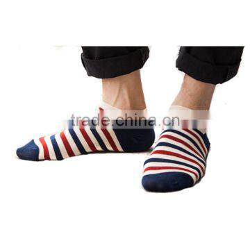New Style Different Pattern Cotton Korean Style Men Wear Sport Ankle Invisible Sock Compression Sock photo-2