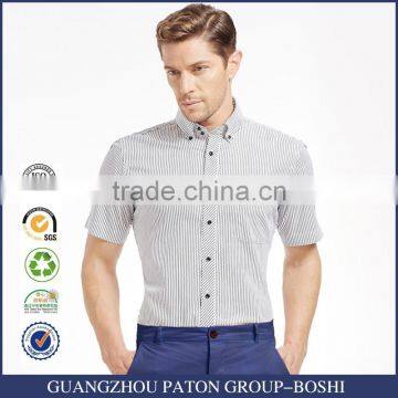 2016 Bospoke Summer Man Short Sleeve Business Shirt