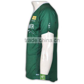 BSCI/ISO9001 Factory Dry Fit Breathable Fabric Italy Sublimation Ink Hotsale Cheap Custom Athletic Uniforms photo-4