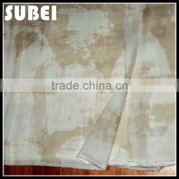 14.5MM Hot Sell Women Summer Printed Silk Georgette Fabric,cool Linen Ladies Summer Dress Fabric photo-2