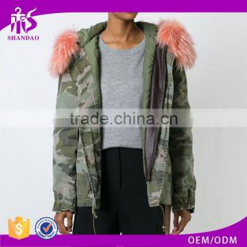 Shandao OEM custom winter soft warm fashional mongolian fur coat